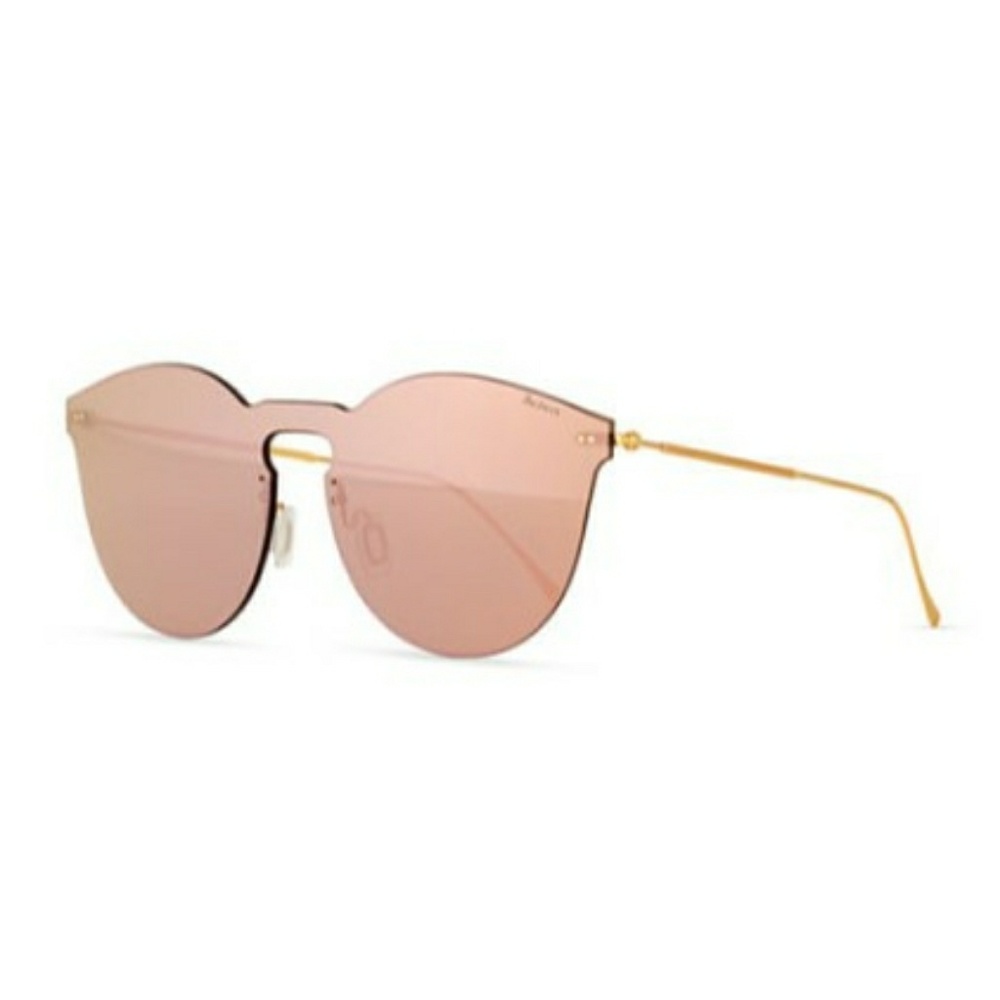 Illesteva Leonard Mask Mirrored Sunglasses